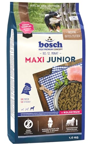 bosch HPC Maxi Junior | Hundetrockenfutter zur Aufzucht großer Rassen (ab 25 kg) | 1 x 3 kg von bosch TIERNAHRUNG