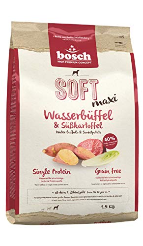bosch HPC SOFT Maxi Wasserbüffel & Süßkartoffel, 1er Pack (1 x 2.5 Kg) von bosch TIERNAHRUNG