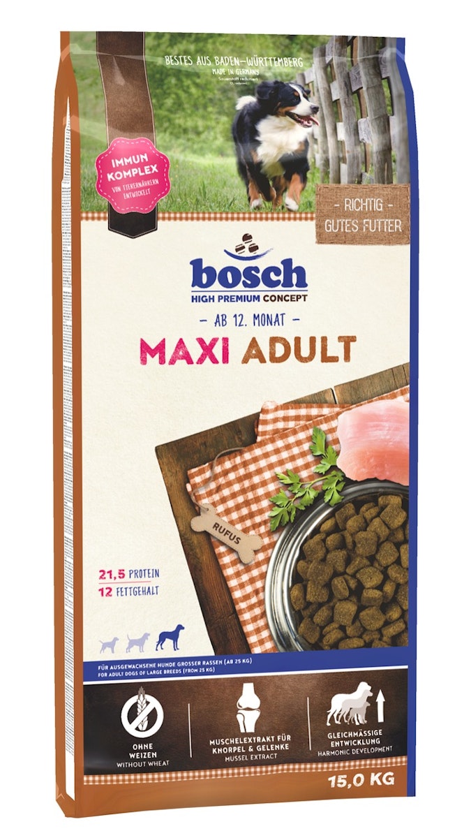 bosch Maxi Adult Hundetrockenfutter von bosch Tiernahrung