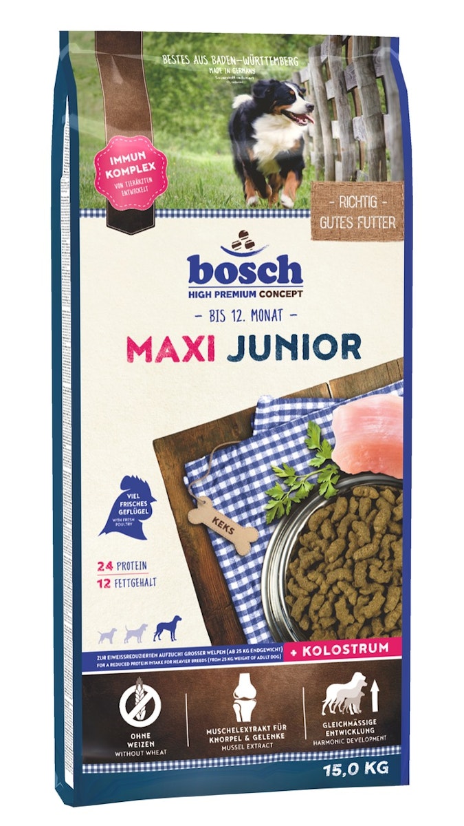bosch Maxi Junior Hundetrockenfutter von bosch Tiernahrung