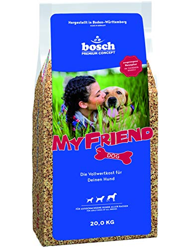bosch My Friend Kroketten | Hundefutter für ausgewachsene Hunde aller Rassen | 20 kg von bosch TIERNAHRUNG