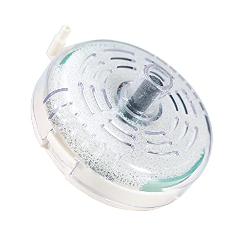 boxtech Aquarium Filter, mit Physikalisch Schwammfilter und Biochemischen Filtermaterial aus Tonkugeln, Ideal für Kleine Runde Aquarien von boxtech