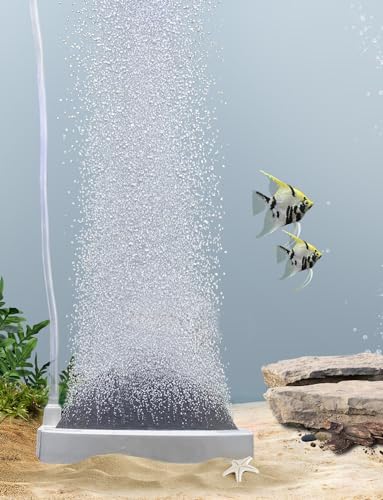 boxtech Aquarium Luftstein,SauerstoffStein Nano Bubble Air Stone Dekor, Aquarium Zubehör Tiny Bubbles（80MM） von boxtech