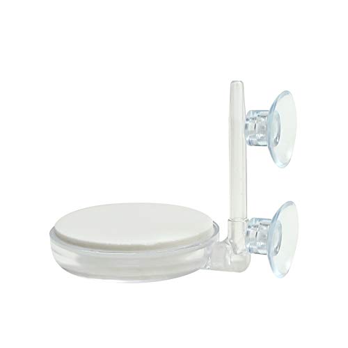 boxtech Aquarium Luftstein Aquarium Nano Bubble Stone Kit mit Steuerventil Leise Super-High Diffusor für gelösten Sauerstoff Lässt Super Tiny Bubbles für Aquarium und Hydroponic (60mm) von boxtech