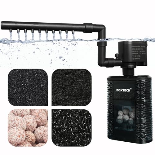 boxtech Filter für Wasserpumpe für Aquarien, 3 W boxtech Filter für Wasserpumpe für Aquarien, 3 W von boxtech