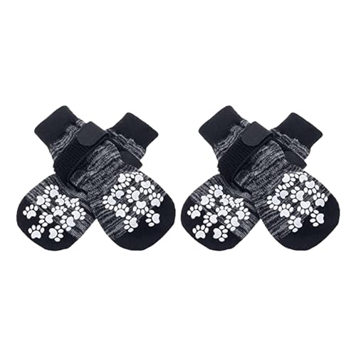 Winter-Hundesocken, rutschfeste Haustiersocken mit Greifern, rutschfeste Pfotenschutz, Hundesocken, verschleißfeste Spandex-Haustierstrümpfe, Traktionskontrollschuhe für kaltes Wetter Winter-Hundesocken, rutschfeste Haustiersocken mit Greifern, rutschfeste Pfotenschutz, Hundesocken, verschleißfeste Spandex-Haustierstrümpfe, Traktionskontrollschuhe für kaltes Wetter von braai