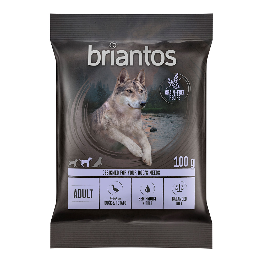 Briantos Adult Ente & Kartoffel - GETREIDEFREIE Rezeptur - 100 g JETZT TESTEN! von briantos