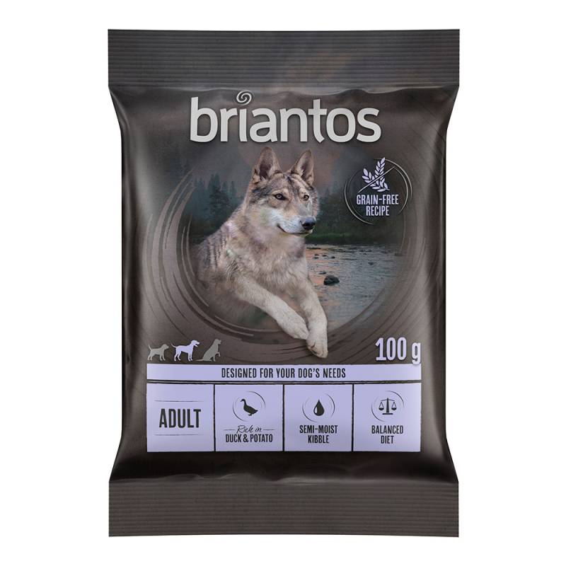 Briantos Adult Ente & Kartoffel - GETREIDEFREIE Rezeptur - 100 g JETZT TESTEN! von briantos