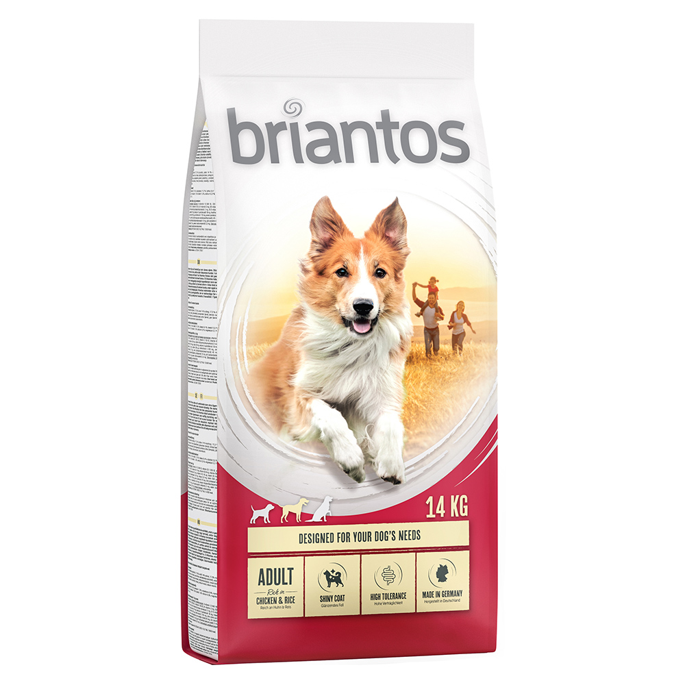 Briantos Adult Huhn & Reis - Sparpaket: 2 x 14 kg von briantos