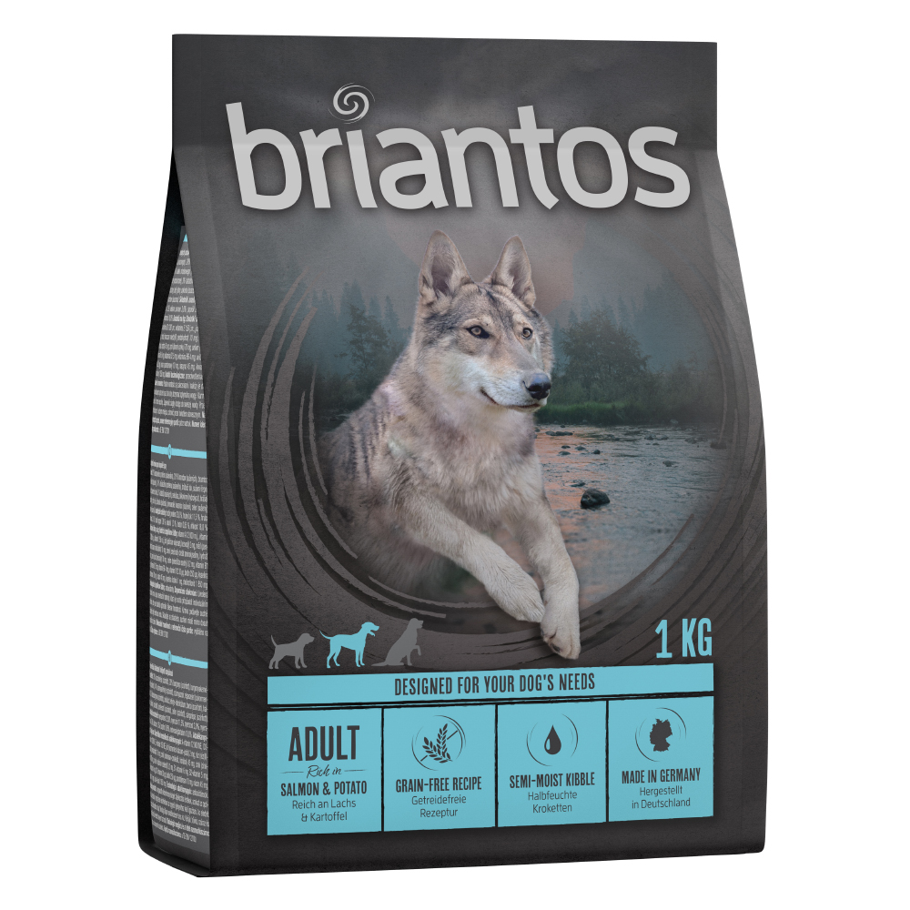 Briantos Adult Lachs & Kartoffel - GETREIDEFREIE Rezeptur - 1 kg von briantos