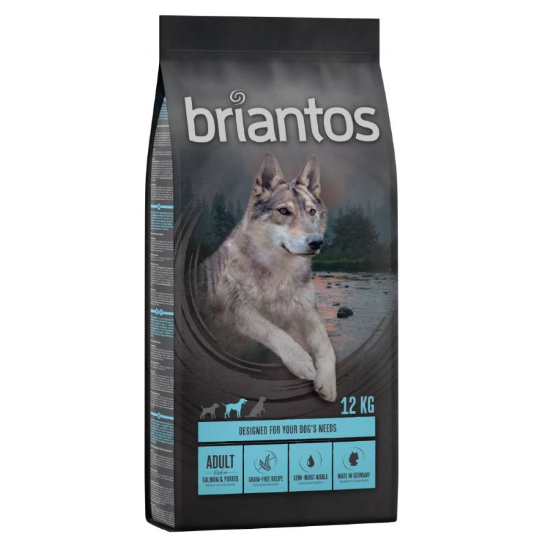 Briantos Adult Lachs & Kartoffel - GETREIDEFREIE Rezeptur - 12 kg von briantos