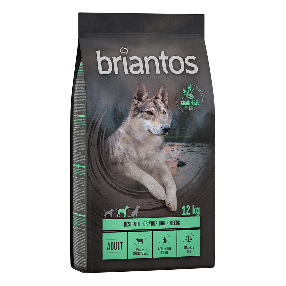 Briantos Adult Lamm & Kartoffel - GETREIDEFREIE Rezeptur - 12 kg von briantos