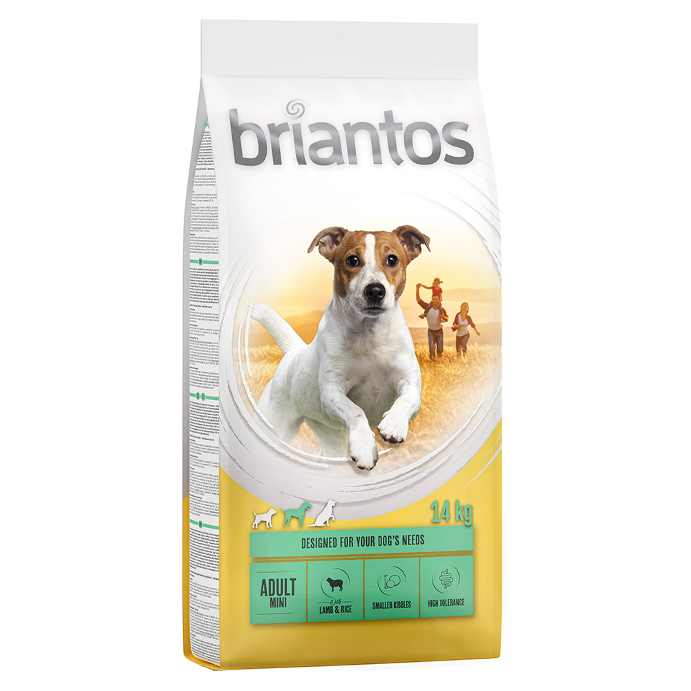 Briantos Adult Mini Lamm & Reis Sparpaket: 2 x 14 kg Briantos Adult Mini Lamm & Reis Sparpaket: 2 x 14 kg von briantos