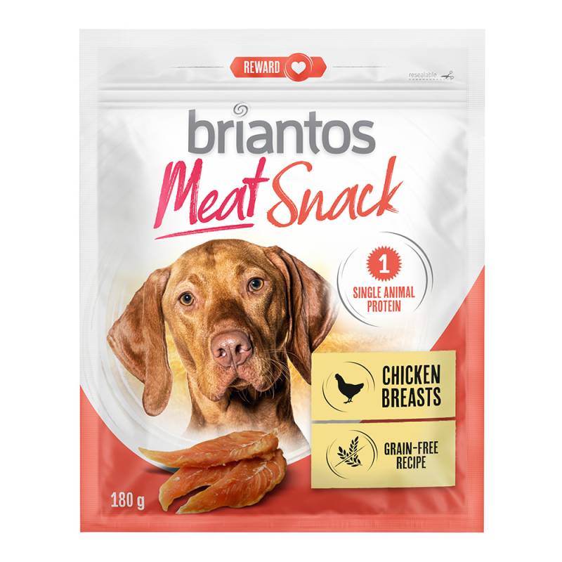 Briantos Chicken Breasts für Hunde - Chicken Breasts (2 x 180 g) von briantos
