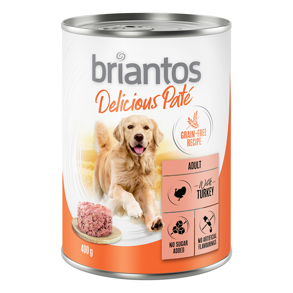 Briantos Delicious Paté 6 x 400 g - Pute von briantos