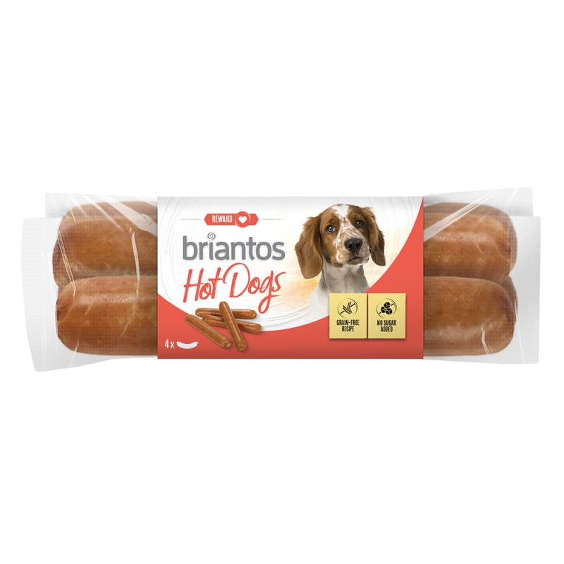 Briantos Hot Dog Würstchen für Hunde - 4 x 55 g Briantos Hot Dog Würstchen für Hunde - 4 x 55 g von briantos