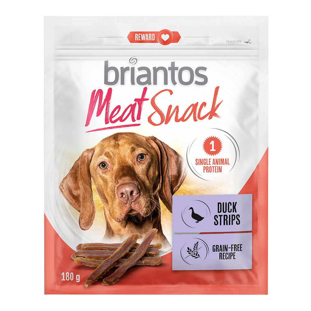 Briantos Meat Snacks, Ente und Kaninchen für Hunde - Kaninchen (180 g) von briantos