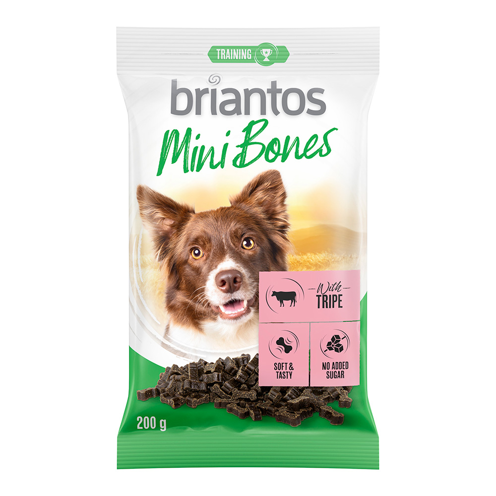 Briantos Mini Bones für Hunde - 2 x 200 g mit Pansen Briantos Mini Bones für Hunde - 2 x 200 g mit Pansen von briantos