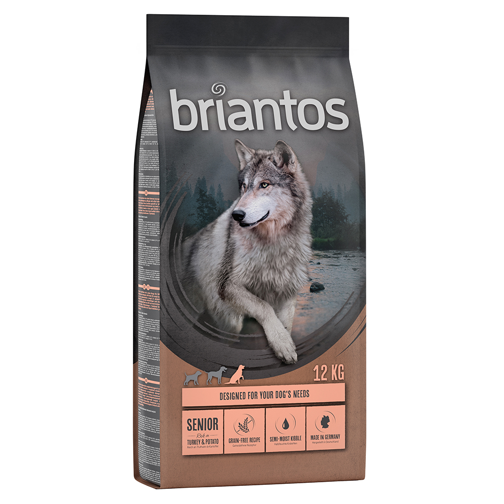 Briantos Senior Pute & Kartoffel - GETREIDEFREIE Rezeptur - 12 kg von briantos