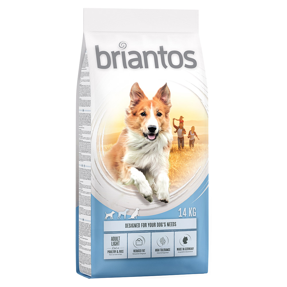 Briantos Trockenfutter 12 / 14 kg zum Sonderpreis! - Adult Light (14 kg) von briantos