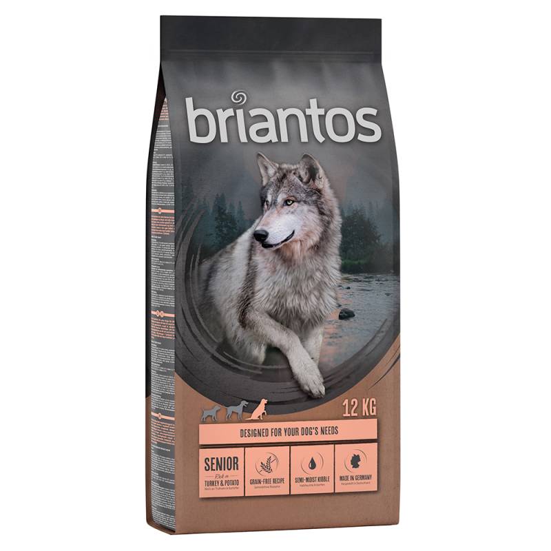 Briantos Sparpaket (2 x Großgebinde) - Briantos Senior Pute GETREIDEFREI (2 x 12 kg) von briantos