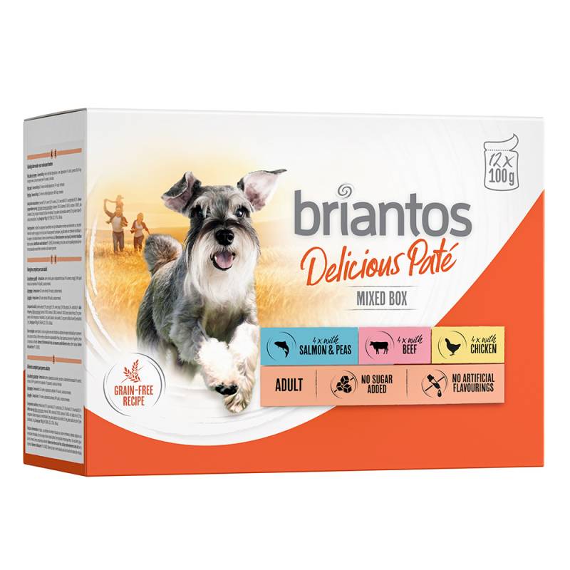 Sparpaket Briantos Delicious Paté 48 x 100 g - Huhn Sparpaket Briantos Delicious Paté 48 x 100 g - Huhn von briantos