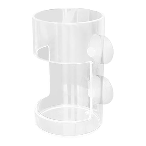 Aquarium Fish Feeder Futterschlauch | Futtermittel-Disper zur Fischfütterung mit Saugnapf | Lenkung für Garnelen Fütterung von brooksnaji