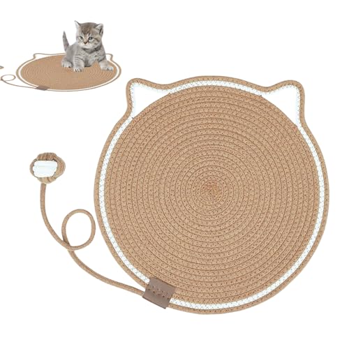 Horizontaler Sofaschutz, Kratzmatte, Katzen-Lounge-Kratzer, Katzenbett-Zubehör mit Spielzeug, Möbelschutz für Wand, Couch, Teppiche, Sofas von brooksnaji
