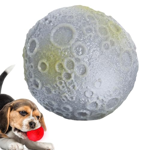 Interaktiver Hundeball - Rolling Ball Hundespielzeug, Interaktive Haustiere Jumping Ball | Hunde & Welpen Light-up-Ballspielzeug Mit Mondmuster, Weicher Kaubarer Haustierball Für Aktive Spiele Oral Ca Interaktiver Hundeball - Rolling Ball Hundespielzeug, Interaktive Haustiere Jumping Ball | Hunde & Welpen Light-up-Ballspielzeug Mit Mondmuster, Weicher Kaubarer Haustierball Für Aktive Spiele Oral Ca von brooksnaji