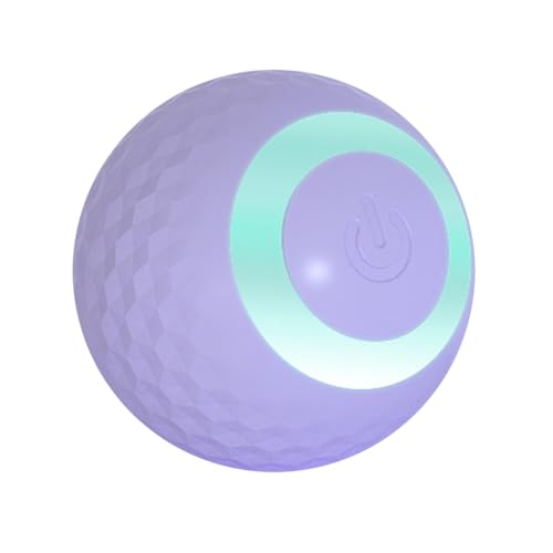Interaktiver Rotierender Hundeball - Automatisches Rolling -Ball -Spielzeug, Wiederaufladbare Haustierspielzeug | Ein Pädagogisches Spielzeug, Das Das Interesse Ihres Hundes Mit Einem Elektrischen Rol von brooksnaji
