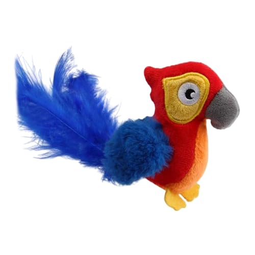 Katze Interaktives Spielzeug Vogel, Simuliertes Plüschvogel Haustier Spielzeug, Realistische Tierstatue Simulation Swing Figur zur Reduzierung von Langeweile im Innenbereich für Katze Interaktives Spielzeug Vogel, Simuliertes Plüschvogel Haustier Spielzeug, Realistische Tierstatue Simulation Swing Figur zur Reduzierung von Langeweile im Innenbereich für von brooksnaji