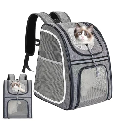 Pet Rucksack Carry - Weichmaterial Kätzchen -Rucksack, Luftverträgliche Kleintiere Carry Case | Kommt Mit Lagerung Für Die Organisation Von Snacks Und Spielzeugen, Reflektierend Pet Rucksack Carry - Weichmaterial Kätzchen -Rucksack, Luftverträgliche Kleintiere Carry Case | Kommt Mit Lagerung Für Die Organisation Von Snacks Und Spielzeugen, Reflektierend von brooksnaji