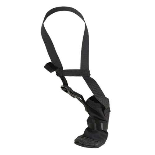 Schulterstütze für Hunde – Ellenbogen-Stabilisator, Haustier-Genesungsgeschirr, Schulterverletzungshilfe, Kegelhalsband, alternativer Haustier-Genesungsanzug für Druck und Schulterluxation von brooksnaji