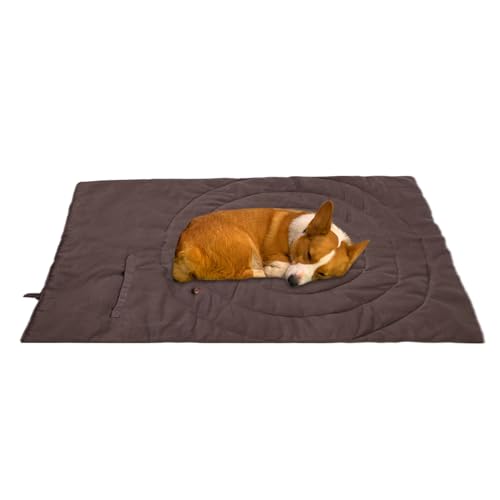 Wasserdichte Hundematte - Faltbare Dicke Haustierkissen, Alle Saisonal | Innenhäuser, Waschbare Bodenmatte Für Hunde Und Katzen Bequemes Und Bequemes Bett, Vielseitiger Gebrauch Als Bodenschutzartikel von brooksnaji