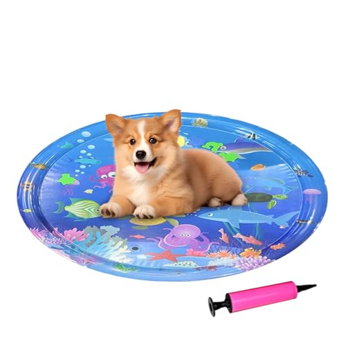 Wassermatte für Babys | Haustier-Kühlkissen, interaktiv, faltbar, waschbar, Kühlmatte für drinnen und draußen, Wasserspiel, Welpen, Katzen, Haustiere Wassermatte für Babys | Haustier-Kühlkissen, interaktiv, faltbar, waschbar, Kühlmatte für drinnen und draußen, Wasserspiel, Welpen, Katzen, Haustiere von brooksnaji
