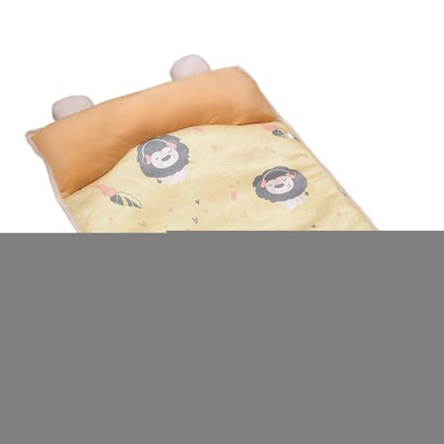 brooksnaji Hundekühlmatte | Sanfte Tierunterlage | Eismatte mit Kissen für Transportbox Käfig Hundezuhause Sofa Auto bei drinnen draußen von brooksnaji