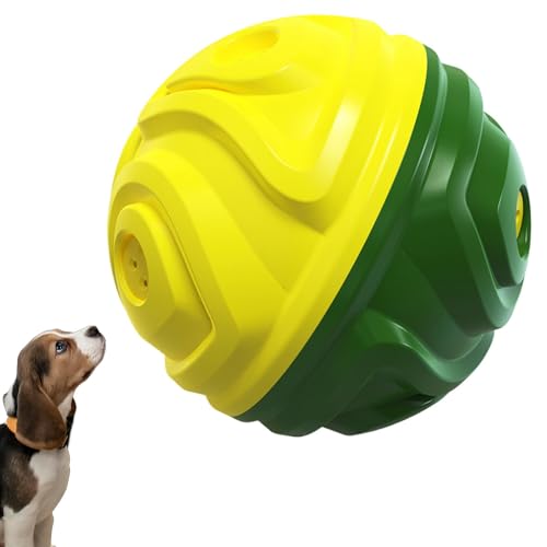 brooksnaji Kauen Spielzeug für Hund, Quietschende Hund kauen Spielzeug,Kreatives Haustier Welpe Harter Teether Ball - Interaktiver Haustier Welpe kauert Spielzeug für kleine, mittelgroße Großtiere brooksnaji Kauen Spielzeug für Hund, Quietschende Hund kauen Spielzeug,Kreatives Haustier Welpe Harter Teether Ball - Interaktiver Haustier Welpe kauert Spielzeug für kleine, mittelgroße Großtiere von brooksnaji