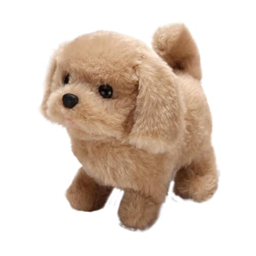 brooksnaji Walking Dog Toys - Electric Walking Dog, Interaktive Animierte Haustiere | Welpe Plüsch, Mit Gehen, Bellen Und Schwanzschüttelfunktion, Lustige Spielzeuge Für 2-5 Jahre Alt brooksnaji Walking Dog Toys - Electric Walking Dog, Interaktive Animierte Haustiere | Welpe Plüsch, Mit Gehen, Bellen Und Schwanzschüttelfunktion, Lustige Spielzeuge Für 2-5 Jahre Alt von brooksnaji