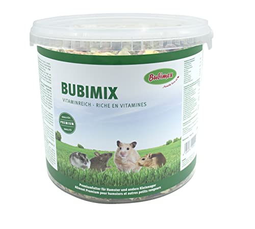Bubimex | Alleinfuttermittel im Eimer | 3 kg | für Hamster und andere kleine Nagetiere von Bubimex