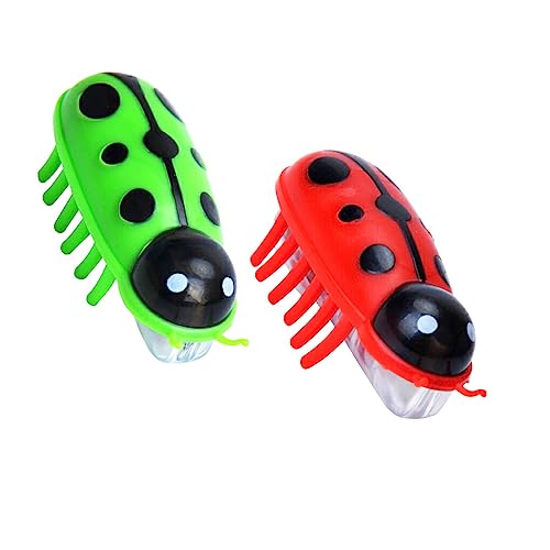 budiniao 2 Stück Mini Käfer, elektrisches Insekt, Katze, Maus, Käfer, Fluchthindernis, automatisches Umdrehen, Partygeschenke, Vibration, Haustier Spielspielzeug budiniao 2 Stück Mini Käfer, elektrisches Insekt, Katze, Maus, Käfer, Fluchthindernis, automatisches Umdrehen, Partygeschenke, Vibration, Haustier Spielspielzeug von budiniao