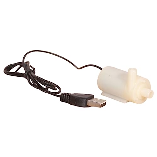 budiniao ABS Aquarium Wasserpumpe, abnehmbare USB Schnittstelle, ersetzt Tauch Unterwasser Heimbüro Aquarium Pumpen Werkzeug, Weißer Typ 3 budiniao ABS Aquarium Wasserpumpe, abnehmbare USB Schnittstelle, ersetzt Tauch Unterwasser Heimbüro Aquarium Pumpen Werkzeug, Weißer Typ 3 von budiniao