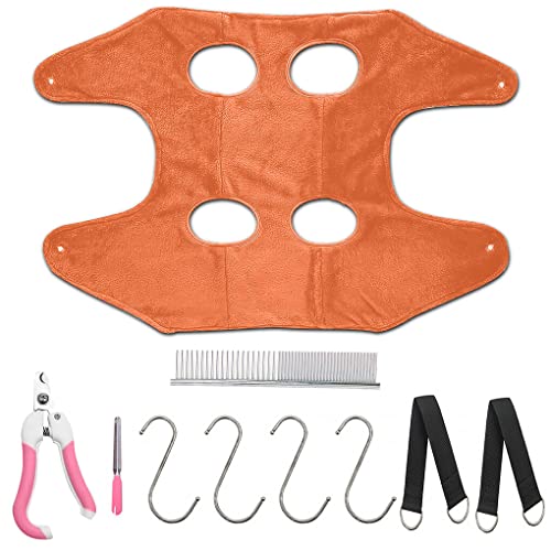 budiniao Grooming Double Layer Tuch Hängematte Helfer Hängegurte Nagelclip Trimmen Rückhaltetasche Beauty Shop Tierbedarf, Gelb, M budiniao Grooming Double Layer Tuch Hängematte Helfer Hängegurte Nagelclip Trimmen Rückhaltetasche Beauty Shop Tierbedarf, Gelb, M von budiniao