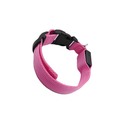 budiniao Haustier Halsband LED Haustier einstellbar Leuchtend Auto Anti verlorene Halsbänder Zubehör Sicherheit Wanderaktivitäten USB für Tag und Nacht, Wiederaufladbares Rosa, S budiniao Haustier Halsband LED Haustier einstellbar Leuchtend Auto Anti verlorene Halsbänder Zubehör Sicherheit Wanderaktivitäten USB für Tag und Nacht, Wiederaufladbares Rosa, S von budiniao