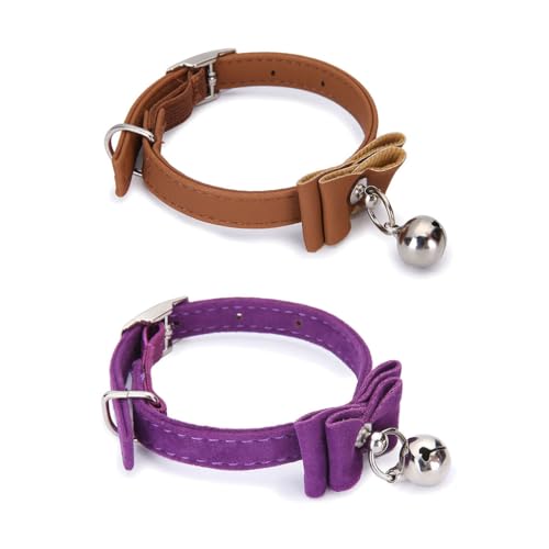 budiniao Haustier Katzenhalsband mit Fliege Halskette, verstellbare Schnallen, passend für stilvolle, langlebige Welpen Katzenhalsbänder, Fliege Halskette budiniao Haustier Katzenhalsband mit Fliege Halskette, verstellbare Schnallen, passend für stilvolle, langlebige Welpen Katzenhalsbänder, Fliege Halskette von budiniao