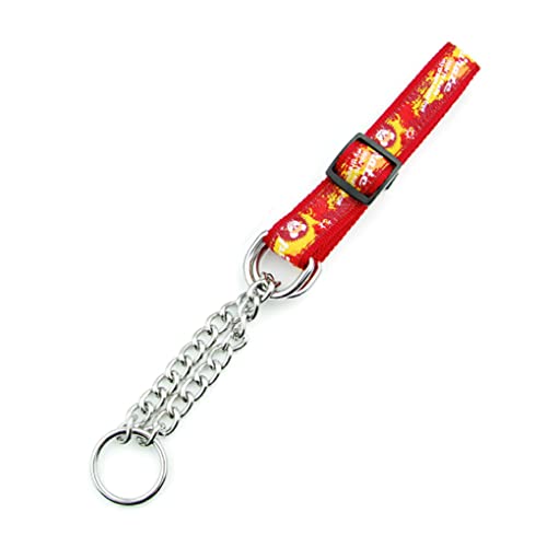 budiniao Haustierhalsband wiederverwendbarer universeller Ersatz rutschfest verstellbar Camping Laufen Spielen Haustiere Abschleppen Halsband Zubehör, Typ 1 Rot budiniao Haustierhalsband wiederverwendbarer universeller Ersatz rutschfest verstellbar Camping Laufen Spielen Haustiere Abschleppen Halsband Zubehör, Typ 1 Rot von budiniao