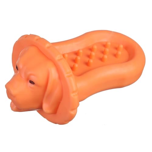budiniao Pet Chew Toy Bite Portable Indoor Outdoor Small Animal Gaming Tooth Stick Reinigung Zahnen Spielzeug Zubehör, Orange von budiniao