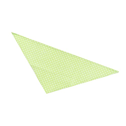 budiniao Slobber Schal für Haustiere, tragbar, weiche Baumwolle, entzückend, wiederverwendbar, verstellbar, waschbar, bunt, dekoratives, dreieckiges Handtuch, Leuchtendes Grün budiniao Slobber Schal für Haustiere, tragbar, weiche Baumwolle, entzückend, wiederverwendbar, verstellbar, waschbar, bunt, dekoratives, dreieckiges Handtuch, Leuchtendes Grün von budiniao