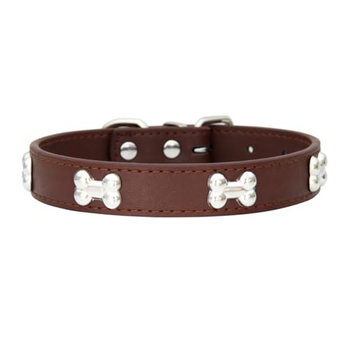 budiniao Stilvolles und langlebiges Halsband für Hunde und Katzen, bequemes Tragen, garantiert PU, PU Katzenhalsband, Hundehalsbänder, Hundehalsband, Kaffee, 2.5 * 50cm budiniao Stilvolles und langlebiges Halsband für Hunde und Katzen, bequemes Tragen, garantiert PU, PU Katzenhalsband, Hundehalsbänder, Hundehalsband, Kaffee, 2.5 * 50cm von budiniao