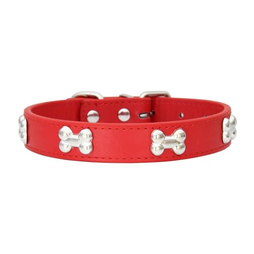 budiniao Stilvolles und langlebiges Halsband für Hunde und Katzen, bequemes Tragen, garantiert PU, PU Katzenhalsband, Hundehalsbänder, Hundehalsband, Rot, 2.5 * 50cm budiniao Stilvolles und langlebiges Halsband für Hunde und Katzen, bequemes Tragen, garantiert PU, PU Katzenhalsband, Hundehalsbänder, Hundehalsband, Rot, 2.5 * 50cm von budiniao