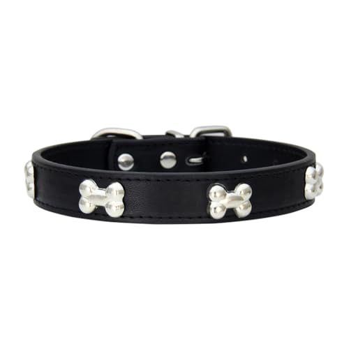budiniao Stilvolles und langlebiges Halsband für Hunde und Katzen, bequemes Tragen, garantiert PU, PU Katzenhalsband, Hundehalsbänder, Hundehalsband, Schwarz, 2.0 * 40cm budiniao Stilvolles und langlebiges Halsband für Hunde und Katzen, bequemes Tragen, garantiert PU, PU Katzenhalsband, Hundehalsbänder, Hundehalsband, Schwarz, 2.0 * 40cm von budiniao